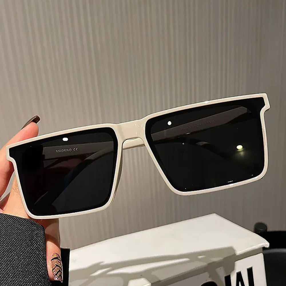 Vazrobe 160 mm oversized solbriller til mænd, polariserede, sorte solbriller til mænd, unisex, store, med bred ramme, XXL-størrelse