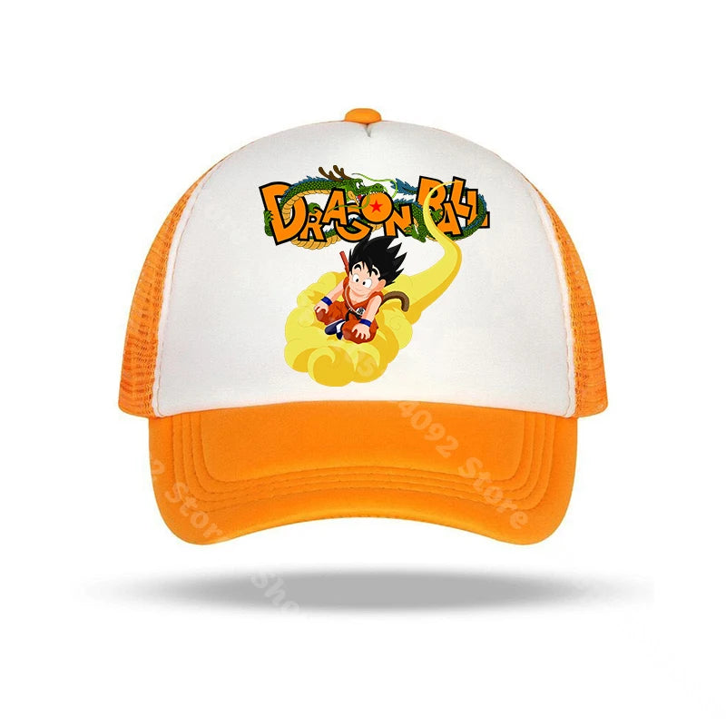 „Dragon Ball“ beisbolo kepurės su anime personažų atvaizdais, saulės kepurės vaikams ir suaugusiems, vasarinės, kvėpuojančios, kasdienio stiliaus kepurės, reguliuojamos kepurės su snapeliu, dovanos