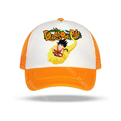 „Dragon Ball“ beisbolo kepurės su anime personažų atvaizdais, saulės kepurės vaikams ir suaugusiems, vasarinės, kvėpuojančios, kasdienio stiliaus kepurės, reguliuojamos kepurės su snapeliu, dovanos