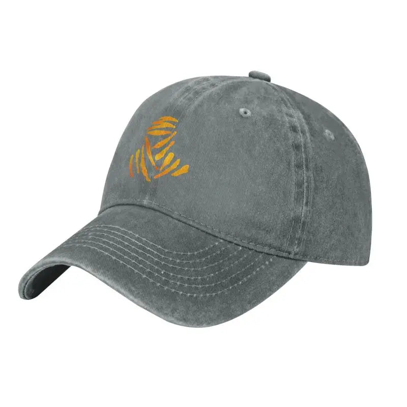 Casquettes de baseball vintage de course tout-terrain « D-Dakares Rally », style unisexe, effet vieilli, lavées, casquettes de soleil, de voyage, souples et non structurées
