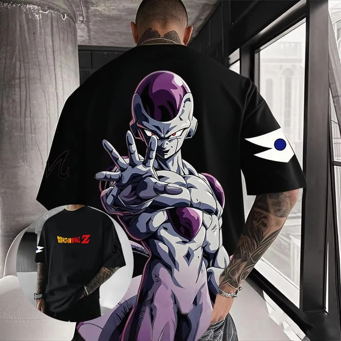 Dragon Ball Z Themed T-Shirt - Pure Cotton, Breathable & Elastic _ Comfortable & Stylish _ Great for Anime Fans Summer T Shirt