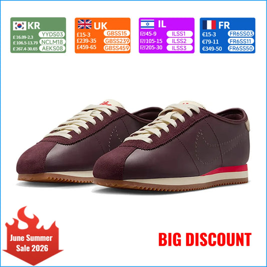 Nike (NIKE) CORTEZ LT Women's Shoes: Stylish, Trendy, Non-Slip, Durable, Comfortable Sports and Casual Shoes HQ1841-601