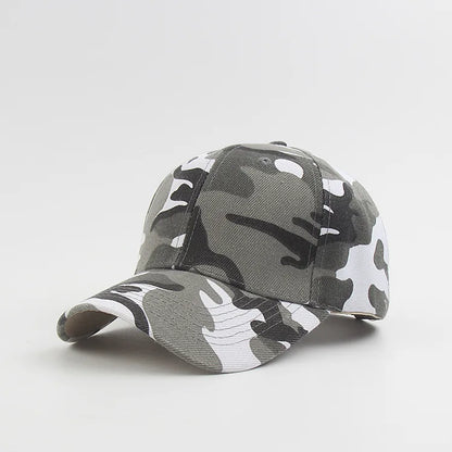 Camouflage Baseball Cap Women's Men's Snapback Hip Hop Cap Group Activity Camo Hats For Women Men Army Cap Female Bone Male