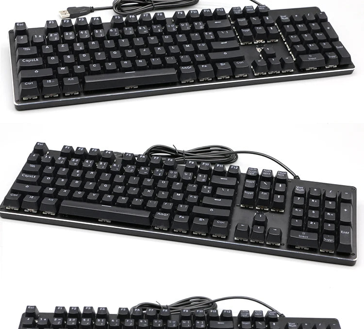 104 teclas retroiluminadas coreanas, francesas, rusas, españolas y alemanas para teclado mecánico con interruptores MX, perfil OEM, teclas ABS DIY