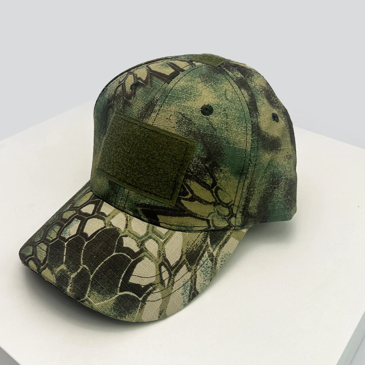 Velcro-rem CAMO Outdoor-baseballkasketter Solskærm Amerikansk Ny Unisex Alsidig Sportsmode Personlig Kasket med skygge Taktisk Ridning