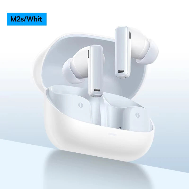 Baseus Bowie M2s ANC Wireless Bluetooth 5.3 Earbuds – 48dB Hybrid Noise Cancelling 3D Spatial Audio HiFi Earphones with Mic
