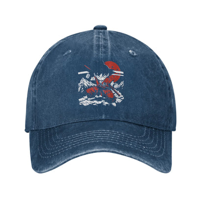 Kid Goku with Power Pole Dragon Ball Baseball Cap Distressed Denim Snapback Hat Men Women Outdoor Summer Adjustable Hats Cap, Produit gaming premium Fraquane