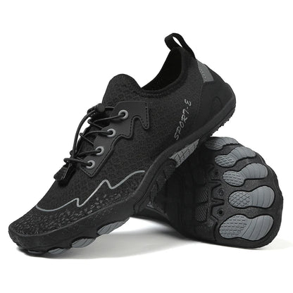 New Barefoot Wading Shoes Men Women Mesh Quick-Drying Beach Shoes Outdoor Non-Slip Swimming Shoes Unisex Water Sports Shoes