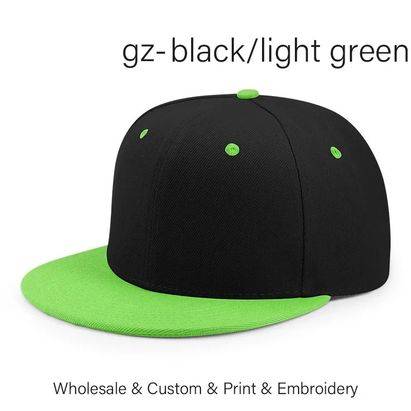 SLECKTON Mützen mit individuellem Logo – Hochwertige Hip-Hop-Snapback-Caps – Buchstabenstickerei – Markendesign – Trucker-Cap – Großhandel – Mützen für Erwachsene