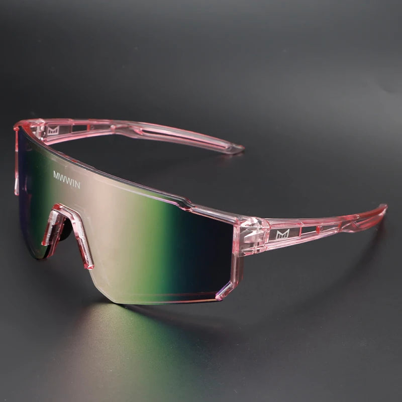 MWWIN Cycling Sunglasses MTB Glasses Bike Cycling UV400 Eyewear Men Women Bicycle Mountain Outdoor Sports Hiking Eyewear