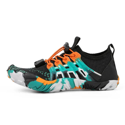 New 12 Colors Water Shoes Kids Summer Beach Five Fingers Barefoot Swimming Aqua Shoes Quick Dry Seaside River Children Sneakers
