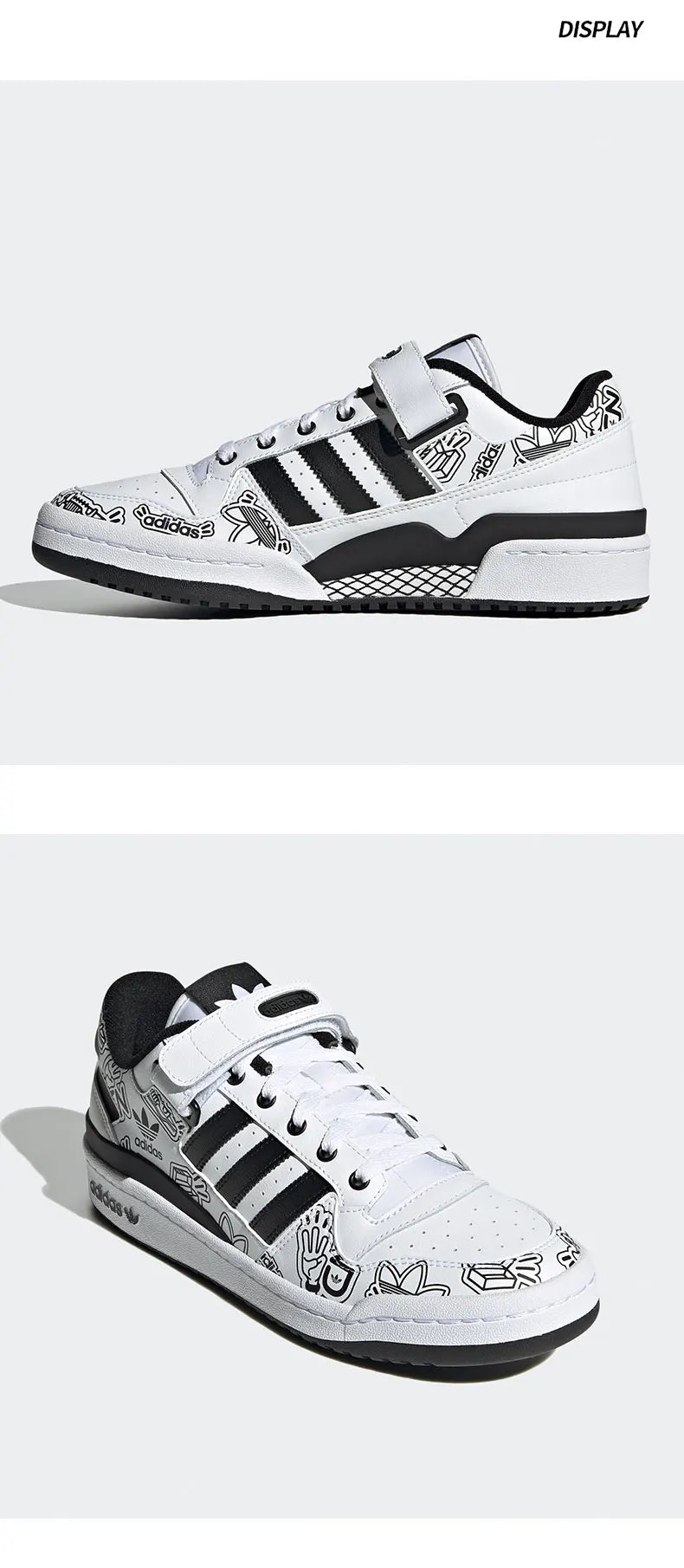 Adidas Authentic New Year Chaussures de sport décontractées modernes à trois feuilles pour hommes et femmes GW4921