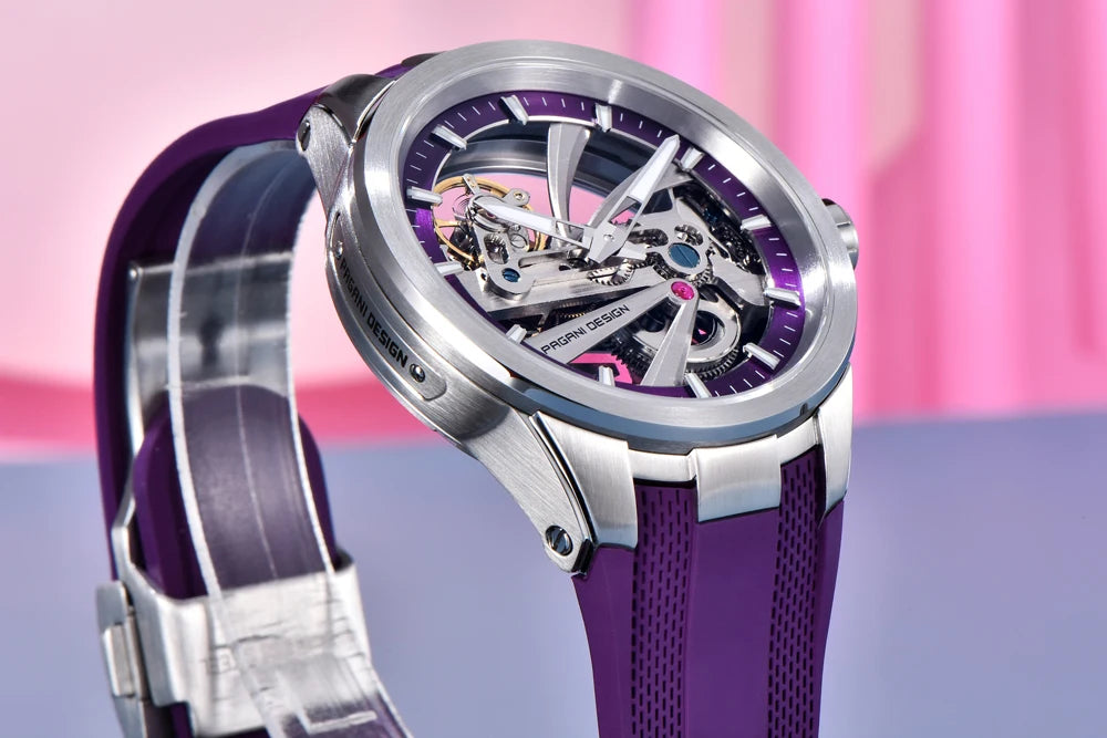 2026 New PAGANI DESIGN Hollow Men's Watches Mechanical Luxury Automatic Watch Men AR Sapphire Waterproof Luminous Man Gift Clock