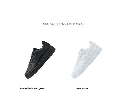 Xtep White Sneakers Women 2026 Spring Couples Versatile Trendy Casual Thick-soled Heightening Sports Shoes 874118319851