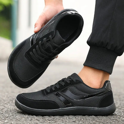 Men Shoes Wide Toe Sneakers Fashion New Soft Sole Wide Last Shoes Outdoor Casual Shoe Unisex Mesh Barefoot Shoes Tenis De Hombre