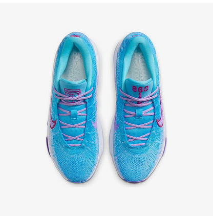Ténis de basquetebol de treino Nike genuínos novos para homem, low-top, almofadados e resistentes ao desgaste HJ7677-900