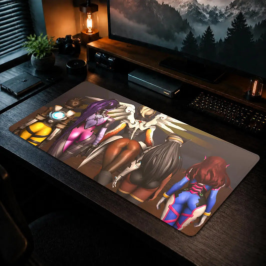 Overwatch Hips Mouse Pad Gaming office Non-slip Desk Mat Diy Mousepad Large Game Keyboard overlock