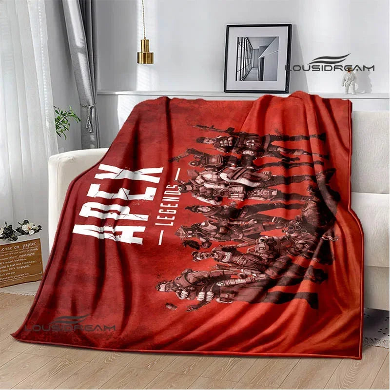 3D Games Apex Legends Printed Blankets Fashion Warm Blanket Soft And Comfortable Blanket Home Travel Blanket Birthday Gift