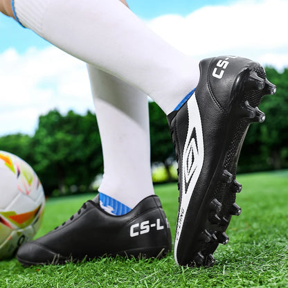 New Men’s Football Boots Grass Cleats Soccer Shoes Match Adult Indoor Ultralight Non-Slip Boys Futsal Sport Turf Comfortable