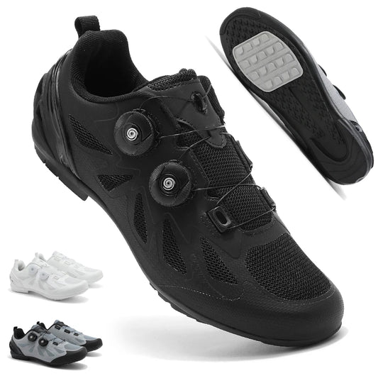 Men Non Locking Mountain Bike Shoes Without Cleats Road Bicycle Rb Speed Non Cleat Cycling Shoes Sneaker Flat Pedal Mtb Women