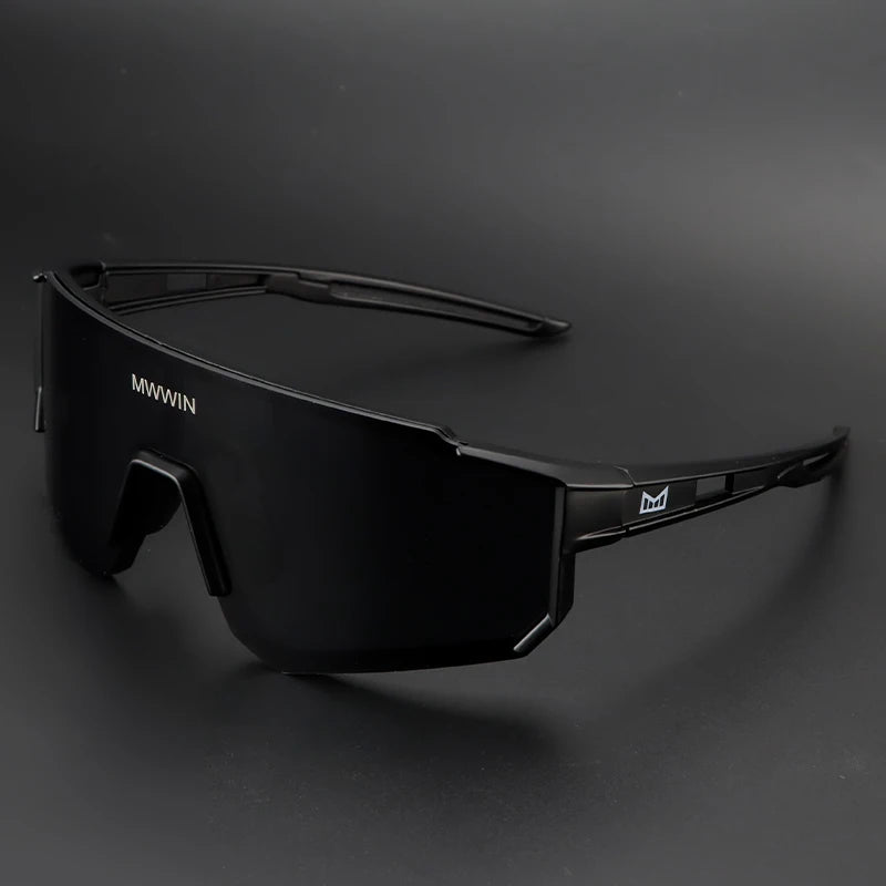 MWWIN Cycling Sunglasses MTB Glasses Bike Cycling UV400 Eyewear Men Women Bicycle Mountain Outdoor Sports Hiking Eyewear