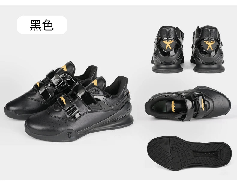 Professionelle Gewichtheberschuhe, bequeme Indoor-Squat-Trainingsschuhe, langlebige, rutschfeste Gewichtheber- und Kreuzheben-Sportschuhe