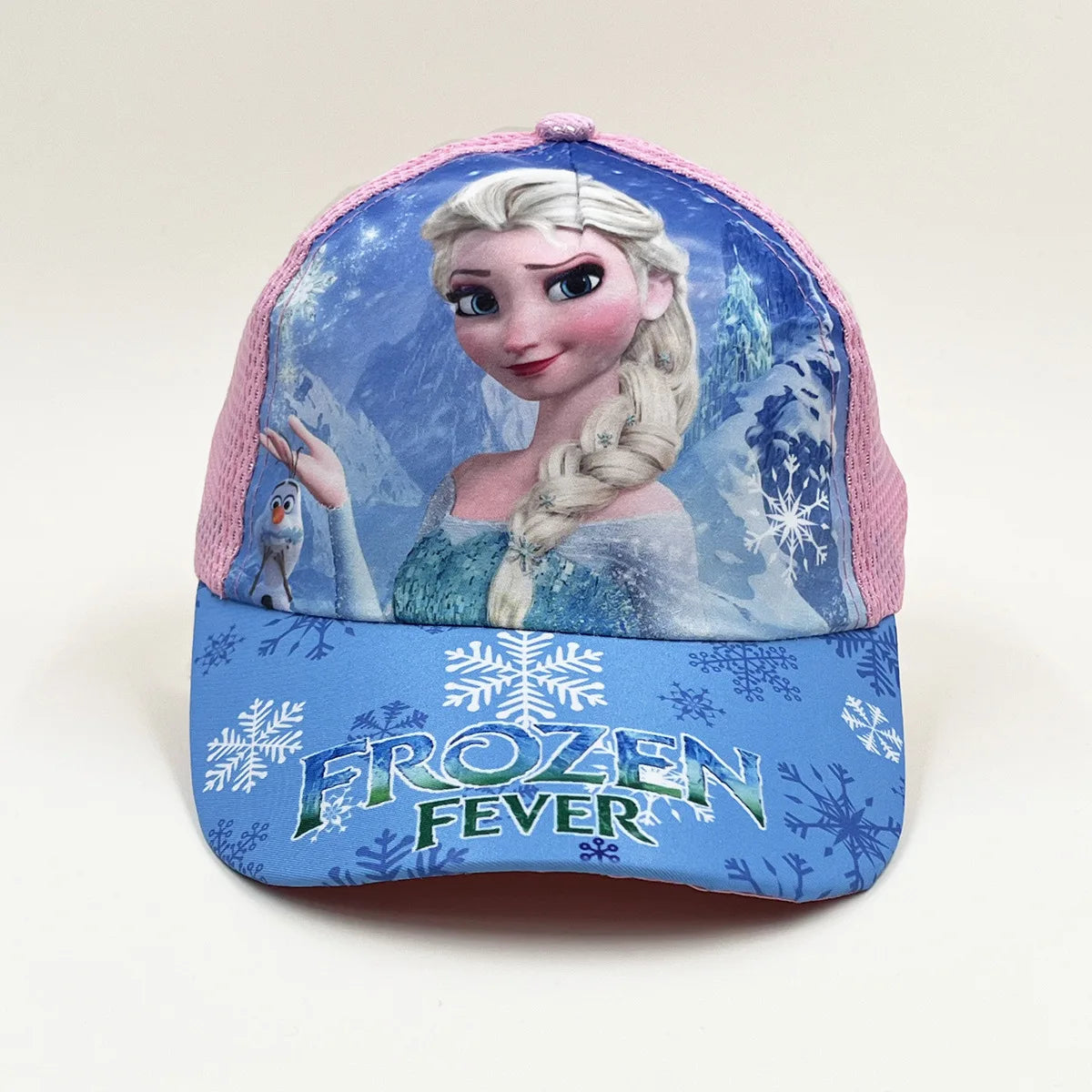 Disney-prinsesse Elsa, Anna og Sofia fra Frost – anime-figur – baseballkasket – Terylene-kasket med skygge – tegneseriepige – børnehovedbeklædning – gaver