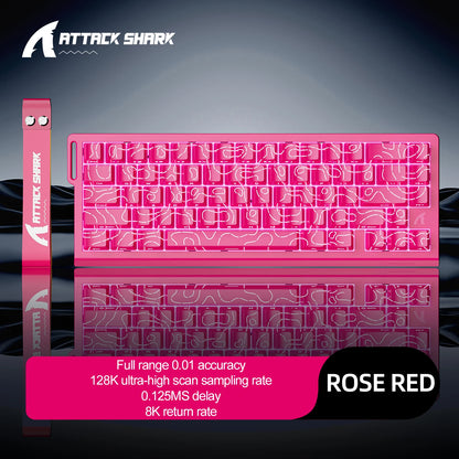 Magnetic Gaming Keyboard ATTACK SHARK X68HE X68PRO HE and FREEWOLF F68 Wired F68Pro Wireless for Pro Gaming 0.01mm Rapid Trigger