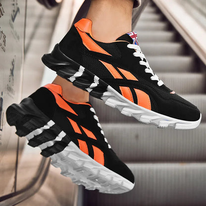 Men's Shoes Marathon Running Sports Shoes Casual Sneakers Soft Comfortable Training Shoes Wear Resistant Sneakers Men Sneakers