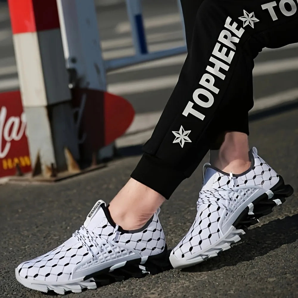 Men's Sports Shoes Breathable Casual Walking Tennis Sports Shoes