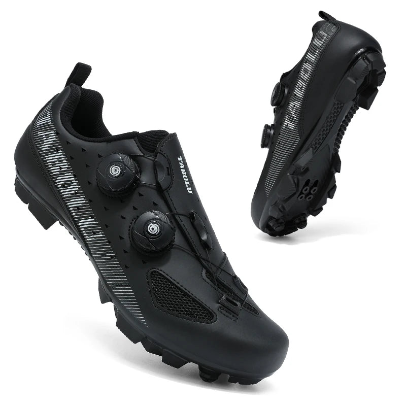 Cycling Sneaker MTB Men Sport Road Bike Boots Flat Racing Speed Sneakers Trail Mountain Bicycle Footwear Spd Pedal Cycling Shoes