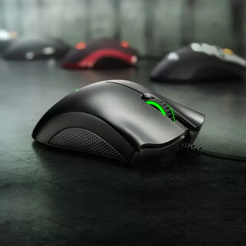 Razer DeathAdder Essential kablet gamingmus / kablet mus 6400DPI 5 uafhængige knapper til bærbar PC Gamer