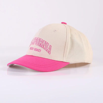 Unisex Letter Embroidery Wash Baseball Caps Spring and Autumn Outdoor Adjustable Casual Hats Sunscreen kids Hat