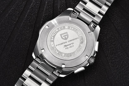 2025 New Brand PAGANI DESIGN 1617 Men's Military Sport Mechanical Watches Waterproof Stainless Steel Top Brand Luxury Men Watch