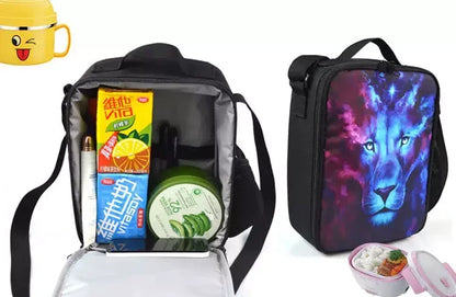 New Game FortniteS Child Insulated Large Capacity Bag for Boy and Girl Student Outdoor Picnic Resuable Thermal Cooler Lunch Box