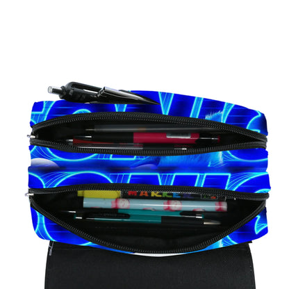 Sonic The Hedgehog Double Pencil Case Stationery Bag Storage Pouch