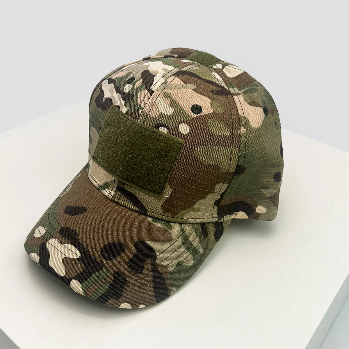 Velcro-rem CAMO Outdoor-baseballkasketter Solskærm Amerikansk Ny Unisex Alsidig Sportsmode Personlig Kasket med skygge Taktisk Ridning