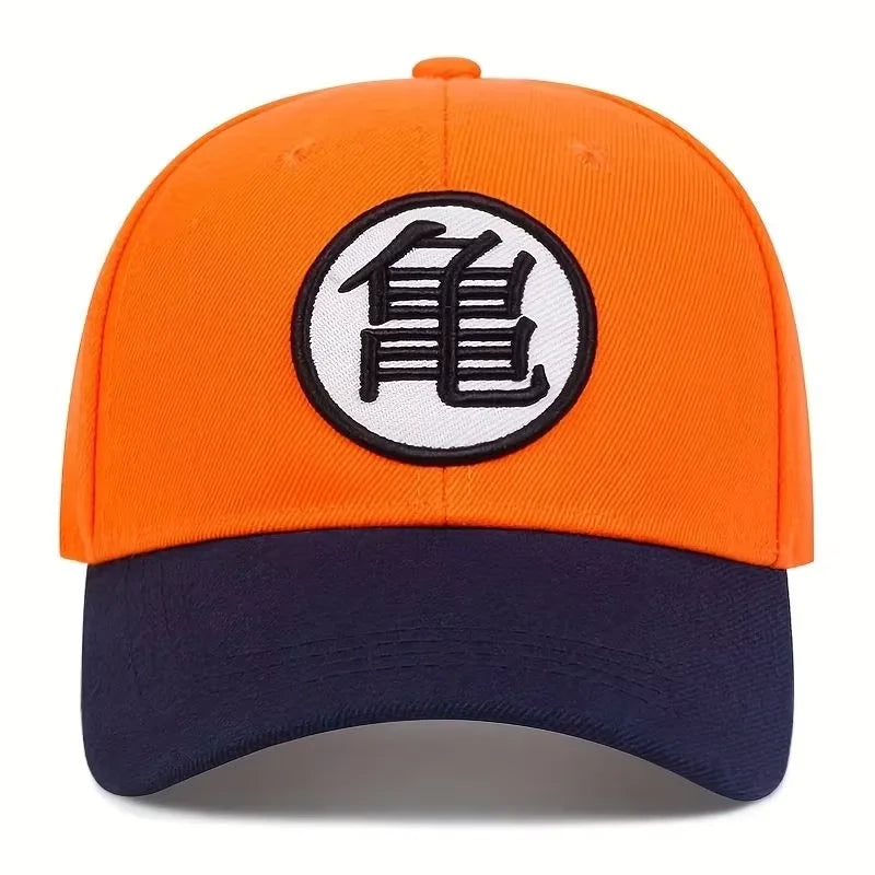 Czapki baseballowe Dragon Ball Son Goku unisex z haftem Gui Wu – wiosenne i jesienne czapki na świeżym powietrzu, regulowane, codzienne, chroniące przed słońcem