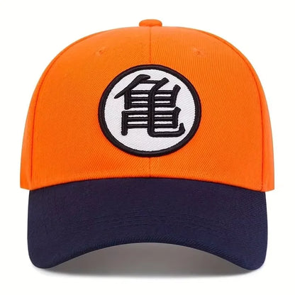 Czapki baseballowe Dragon Ball Son Goku unisex z haftem Gui Wu – wiosenne i jesienne czapki na świeżym powietrzu, regulowane, codzienne, chroniące przed słońcem