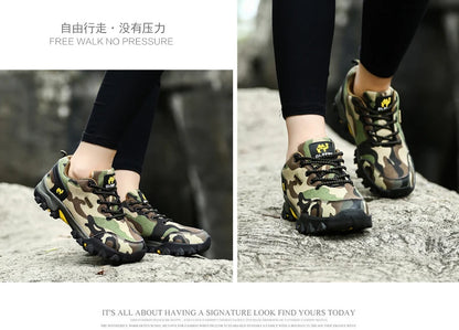 Casual Shoes Men Summer Outdoor Sneakers Women Footwear Trainer Waterproof Camouflage Army Shoe Male Military Shoes Tenis Jeans