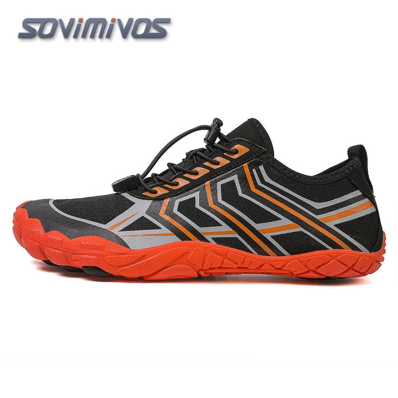 Green Water Shoes For Men Aqua Upstream Shoes New Breathable Mesh Beach Sandals Summer Sport Shoes Women Swimming Shoes Slippers