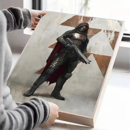Destiny Poster Self-adhesive Art Waterproof Paper Sticker Coffee House Wall Decor