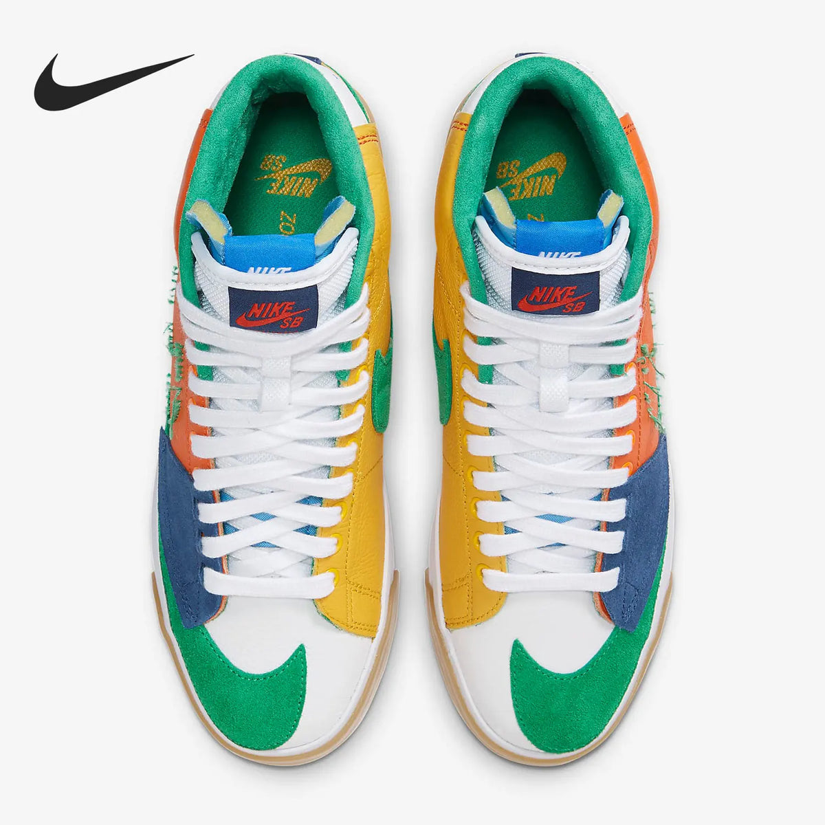 Nike genuine casual men's and women's fashion trend high top lightweight sports shoes DA2189-800