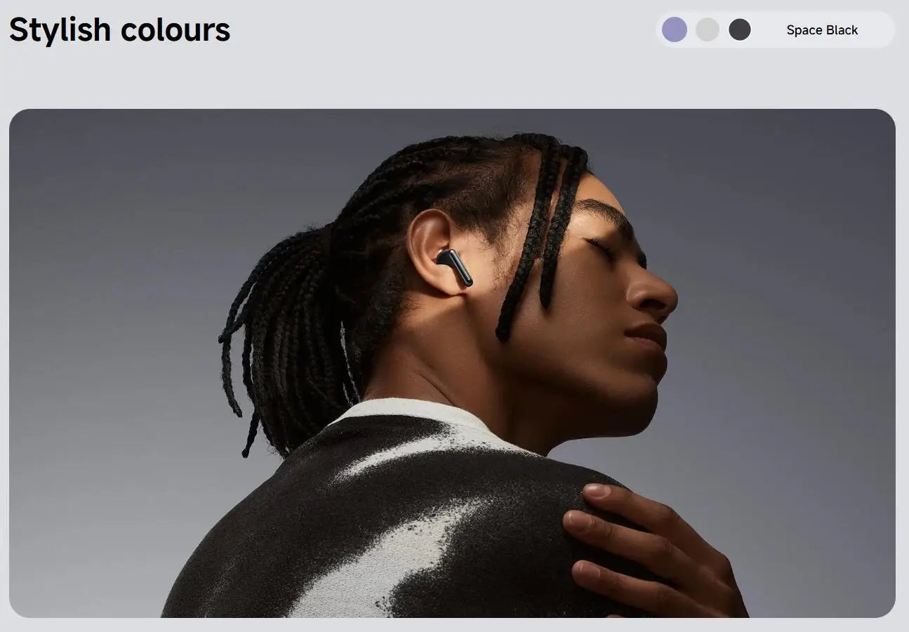 Xiaomi Redmi Buds 6 Pro Wireless Bluetooth Earphones – Hi-Res LDAC, 55dB Active Noise Cancelling ANC Earbuds with Microphone