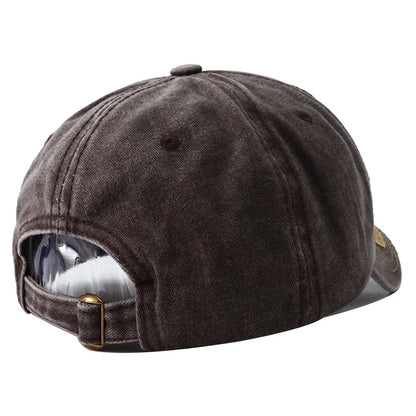 Hip Hop Vintage vasket denim baseballkasket til mænd med broderet tyrehoved, Y2K-snapback, dad hats til kvinder og mænd