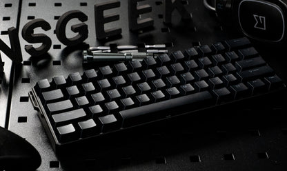 Teclado mecânico Akko MonsGeek FUN60 com interruptores magnéticos 60% Gaming Keyboards Rapid Trigger 0.01mm 8K ARGB HE/TMR personalizado