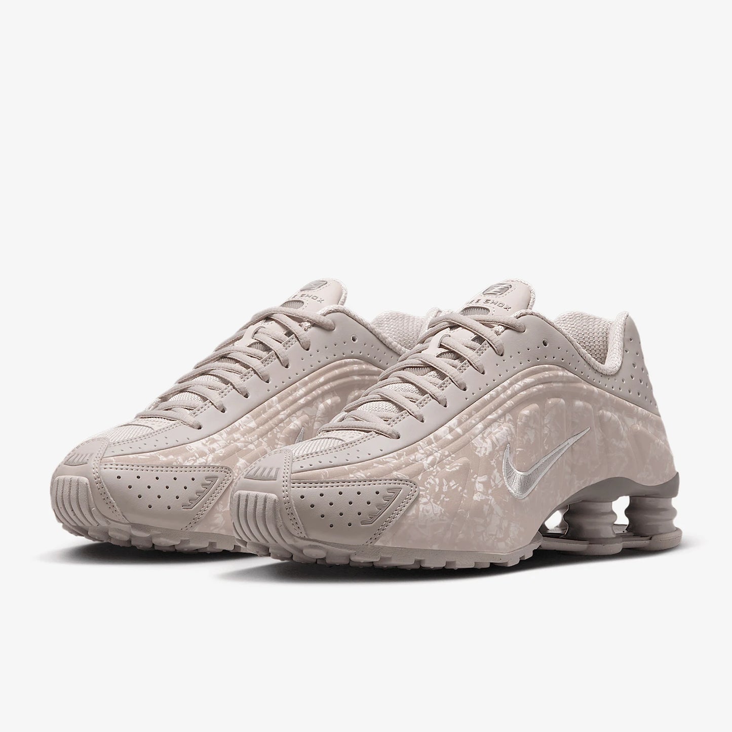 Nike Shox R4 genuínos — Ténis de corrida almofadados de cano baixo para mulher HV0934-001
