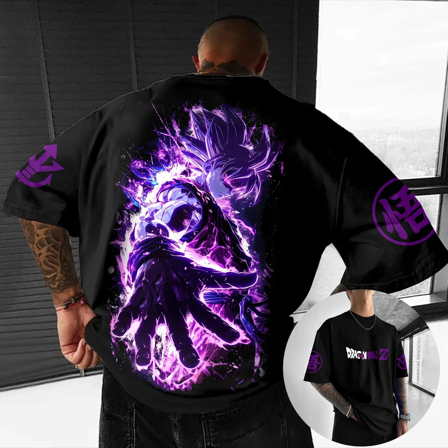 Dragon Ball Z Themed T-Shirt - Pure Cotton, Breathable & Elastic _ Comfortable & Stylish _ Great for Anime Fans Summer T Shirt