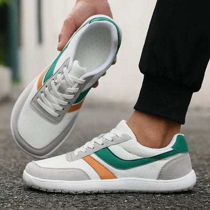Men Shoes Wide Toe Sneakers Fashion New Soft Sole Wide Last Shoes Outdoor Casual Shoe Unisex Mesh Barefoot Shoes Tenis De Hombre