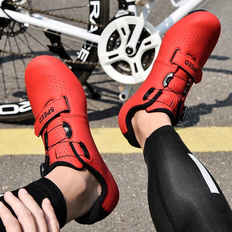 Cycling Sneaker Mtb Road with Sports Speed Bike Shoes  For Men Women Mountain Racing Flat SPD Zapatillas Ciclismo Mtb